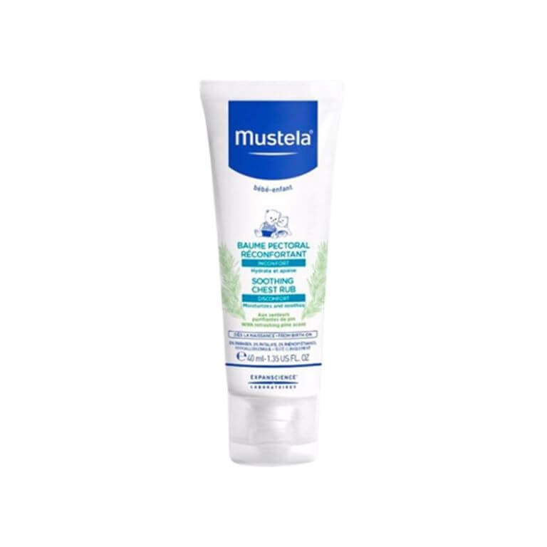 Buy Mustela Soothing Chest Rub 40ml Gentle Relief for Your Baby's
