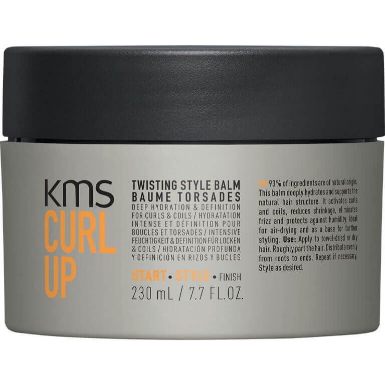 KMS - Curl Up Twisting Style Balm 230ml tub
