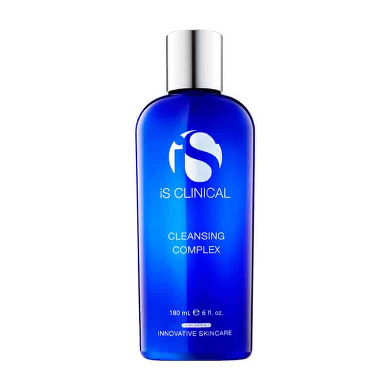 A bottle of isclinal cleansing gel.