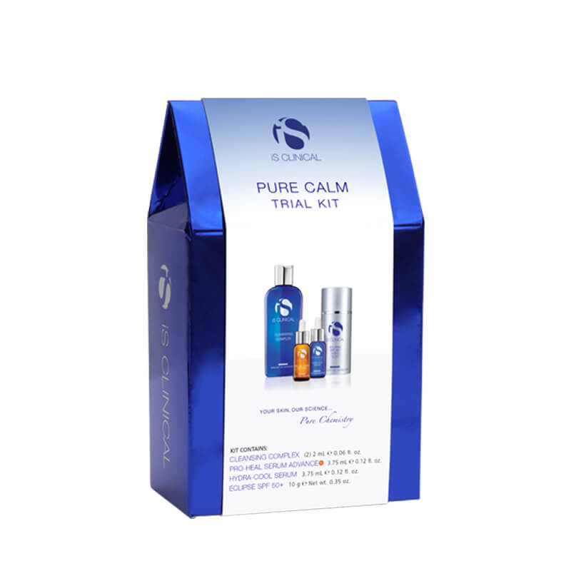 Cosmeceuticals pure calm treatment kit.