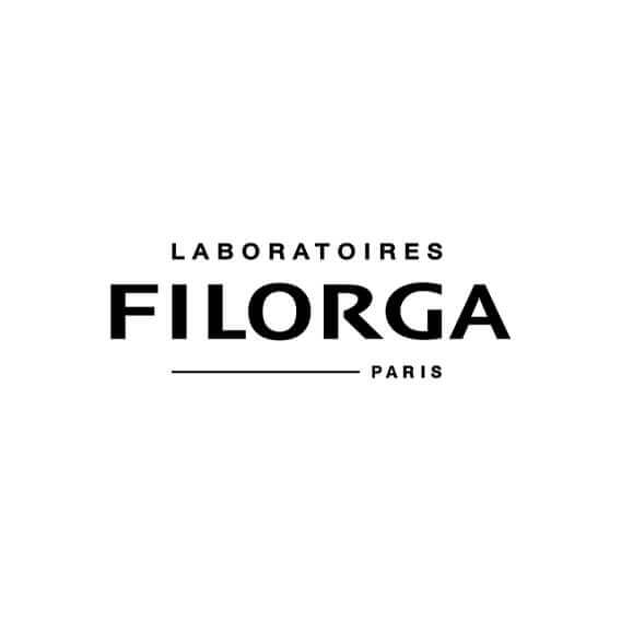 The logo for laboratoires filorga paris.