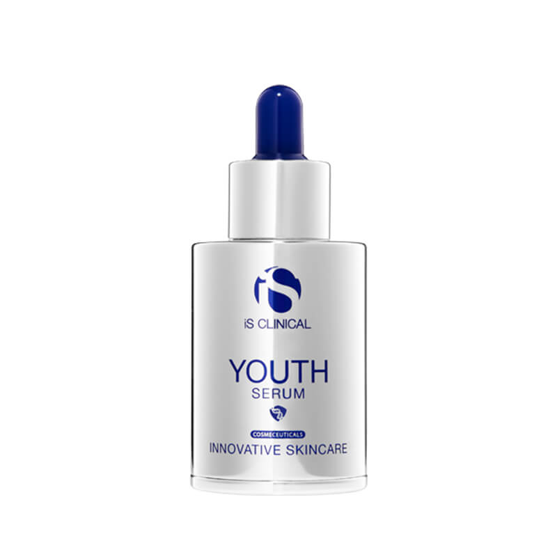 Youth serum 30ml on a white background.