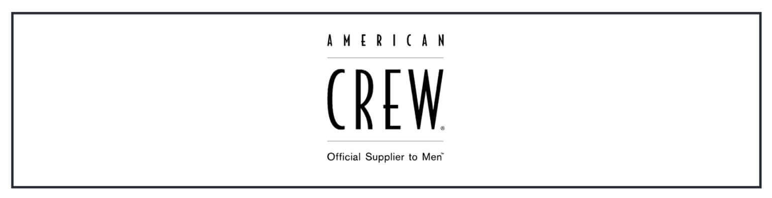 A black and white image with the word crew on it.