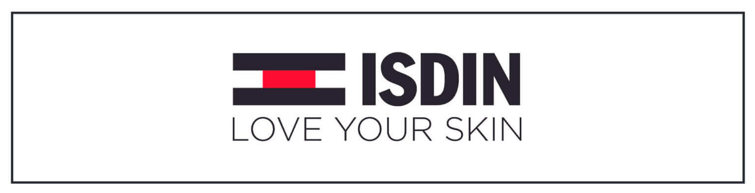 The logo for isdin love your skin.