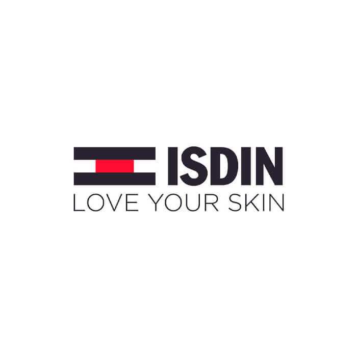 The logo for isdin love your skin.