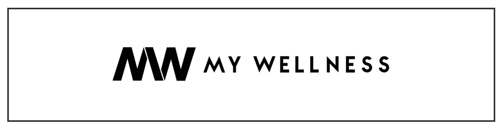 My wellness logo on a white background.