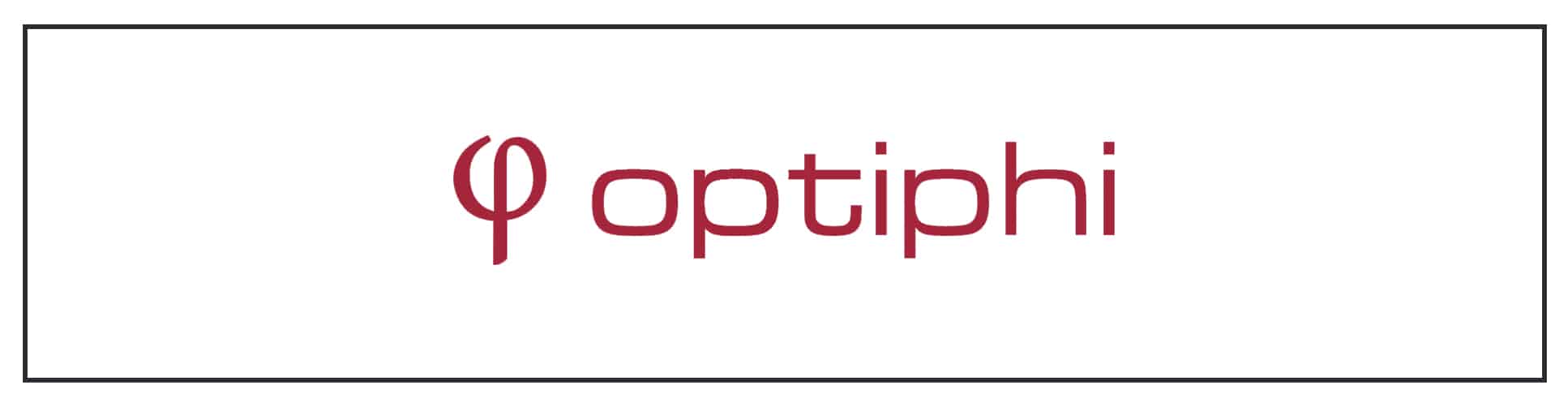Optphii logo on a white background.