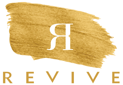 The logo for revive.