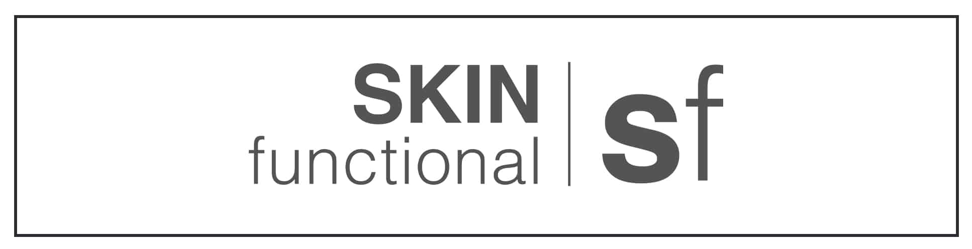 Skin s functional logo on a white background.