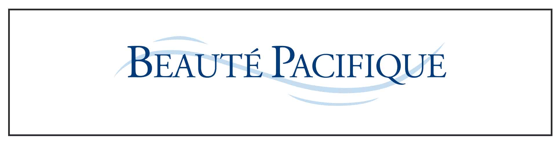 Beaute pacifice logo on a white background.