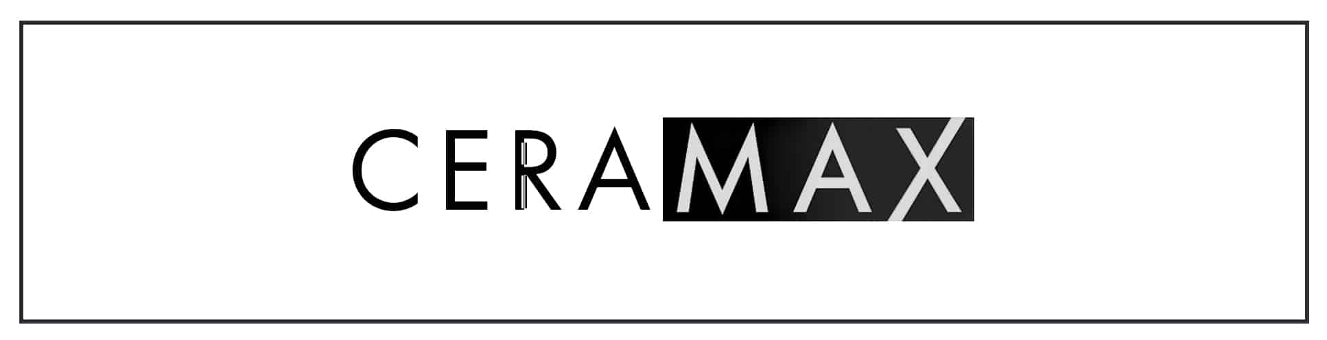 Ceramax logo on a white background.