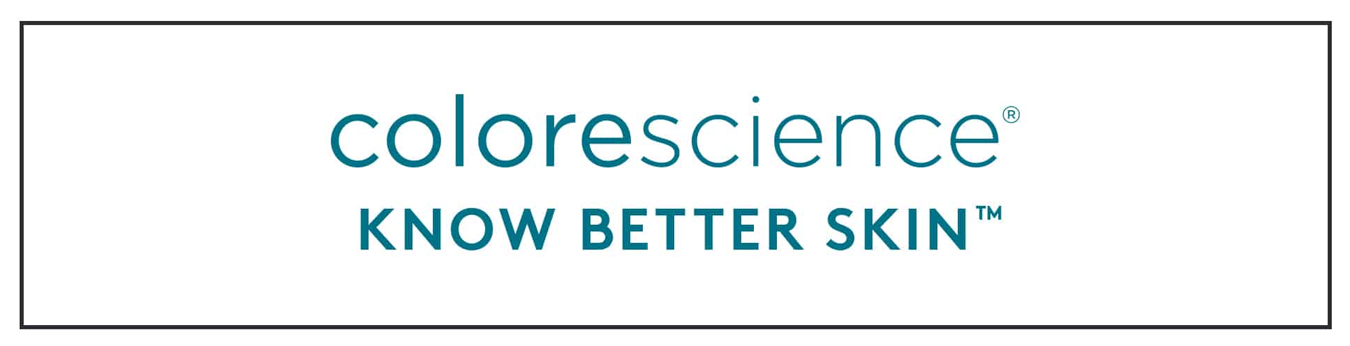 The logo for colorescience know better skin.