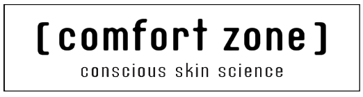 Comfort zone conscious skin science.
