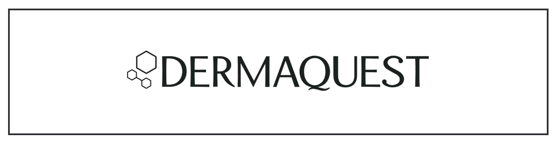 Dermaquest logo on a white background.