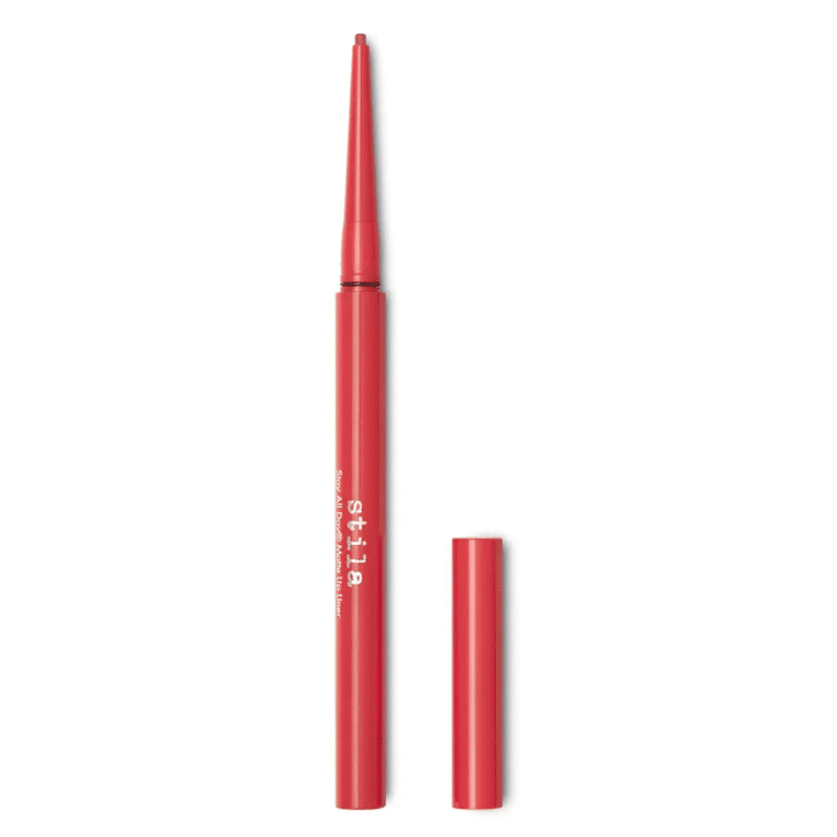 A Stila- Stay All Day Matte Lip Liner Enduring pencil on a white background.