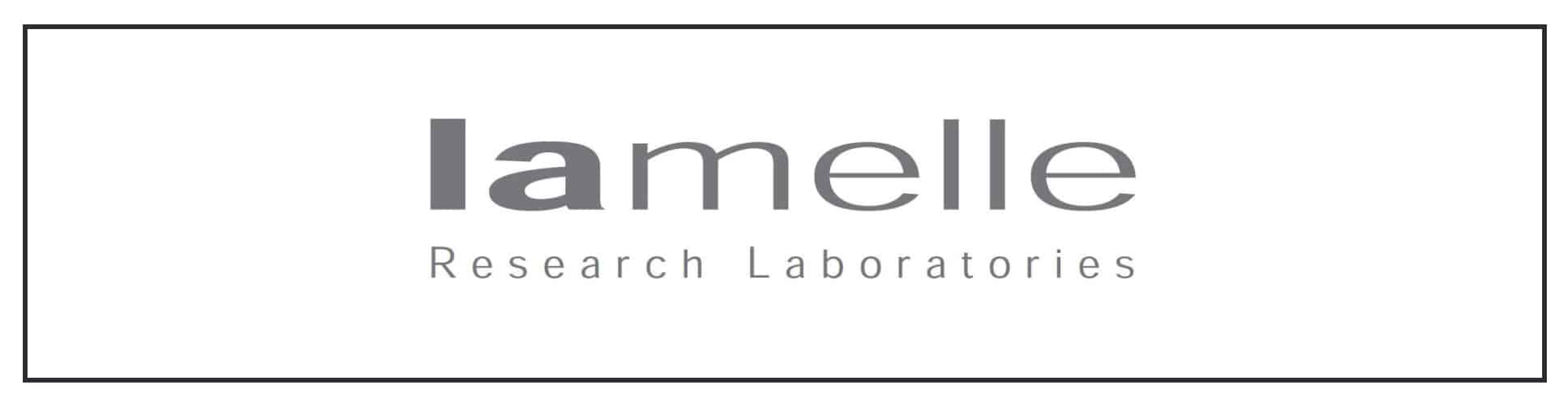A logo for lamele research laboratories.