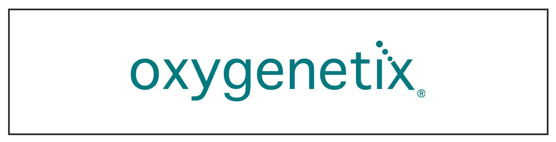 Oxygenetix logo on a white background.