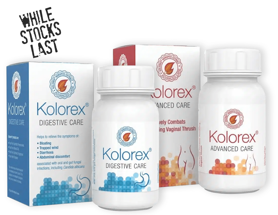 Kolorex digestive care package.