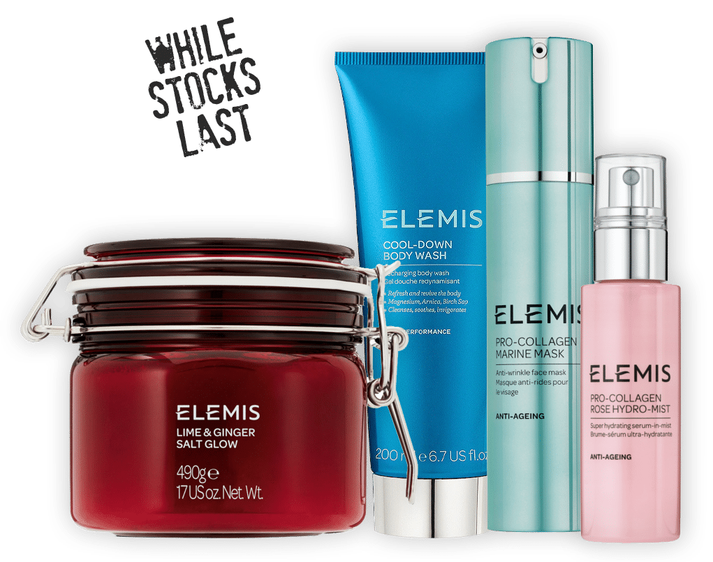 Elemis skin care bundle - limited stock available.
