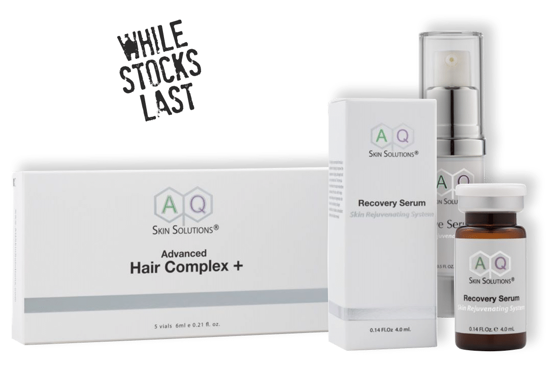 An advanced hair complex by AQ Skin Solutions.
