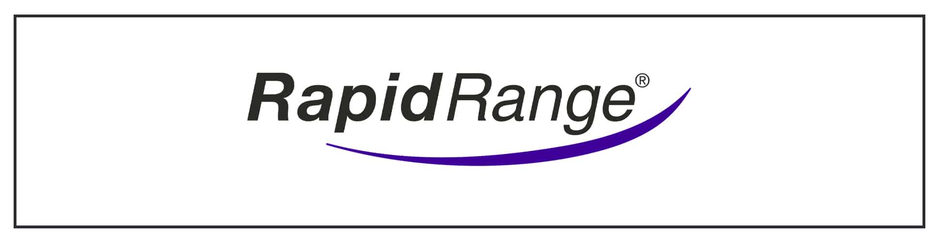 Rapid range logo on a white background.