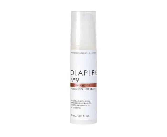 A tube of Olaplex cream on a white background.