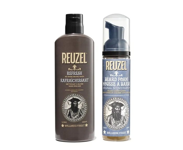 Rezel beard shampoo and conditioner.