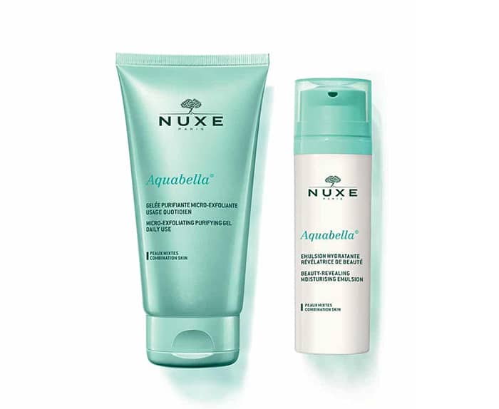 Nuxe aqualise hydrating cream and aqualise moisturizing cream.