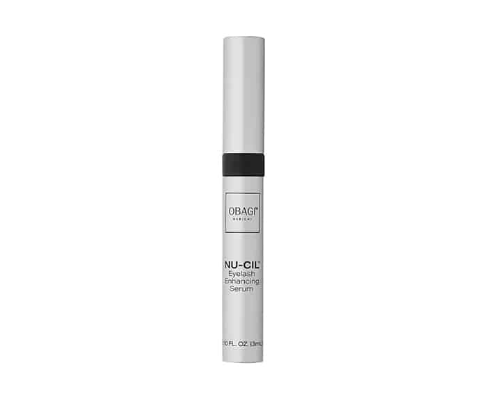 A tube of mascara on a white background.