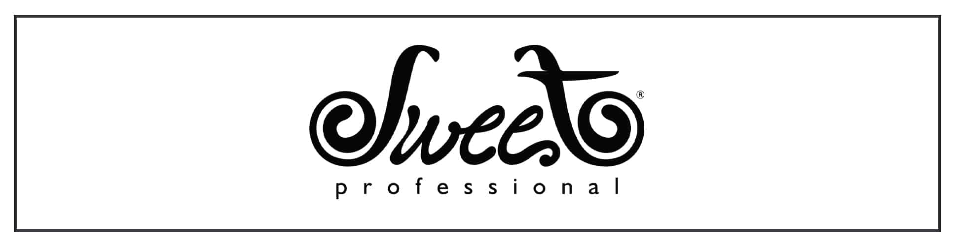 The sweet professional logo on a white background.