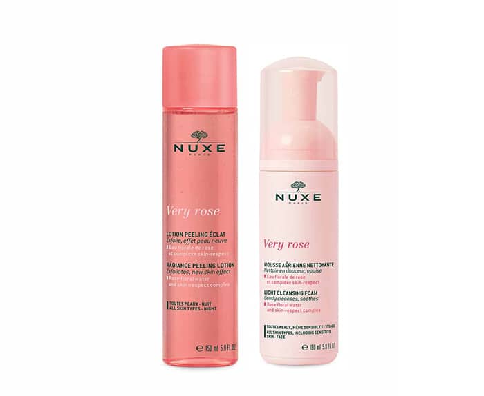 Nusse moisturizing shampoo and conditioner.