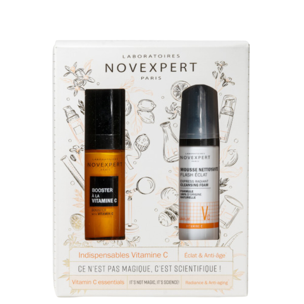 Novexpert - Coffret Vitamin C (Booster VC 30ml + Express Radiant Cleansing Foam 40ml)