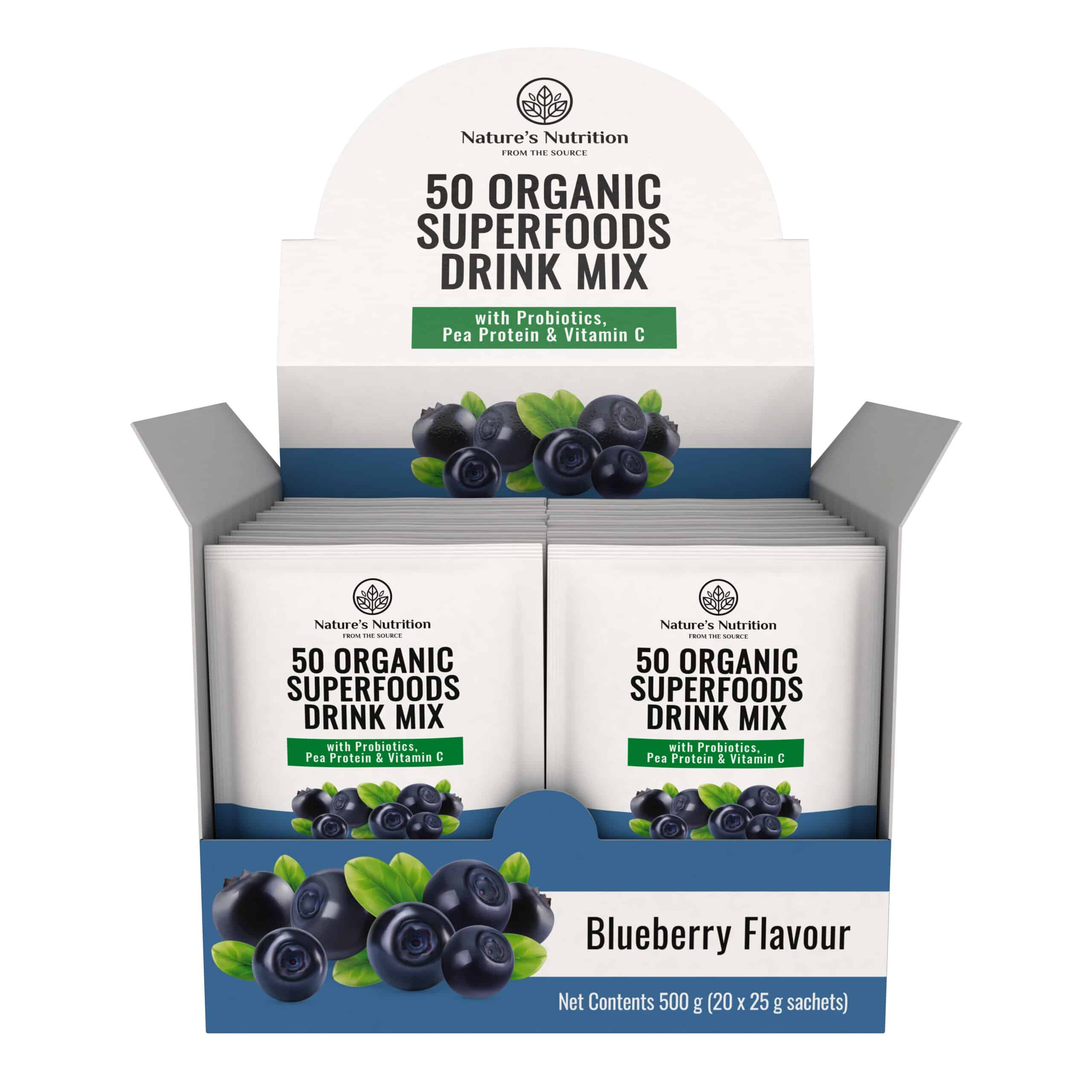 Nature's Nutrition - Blueberry 25g x 20