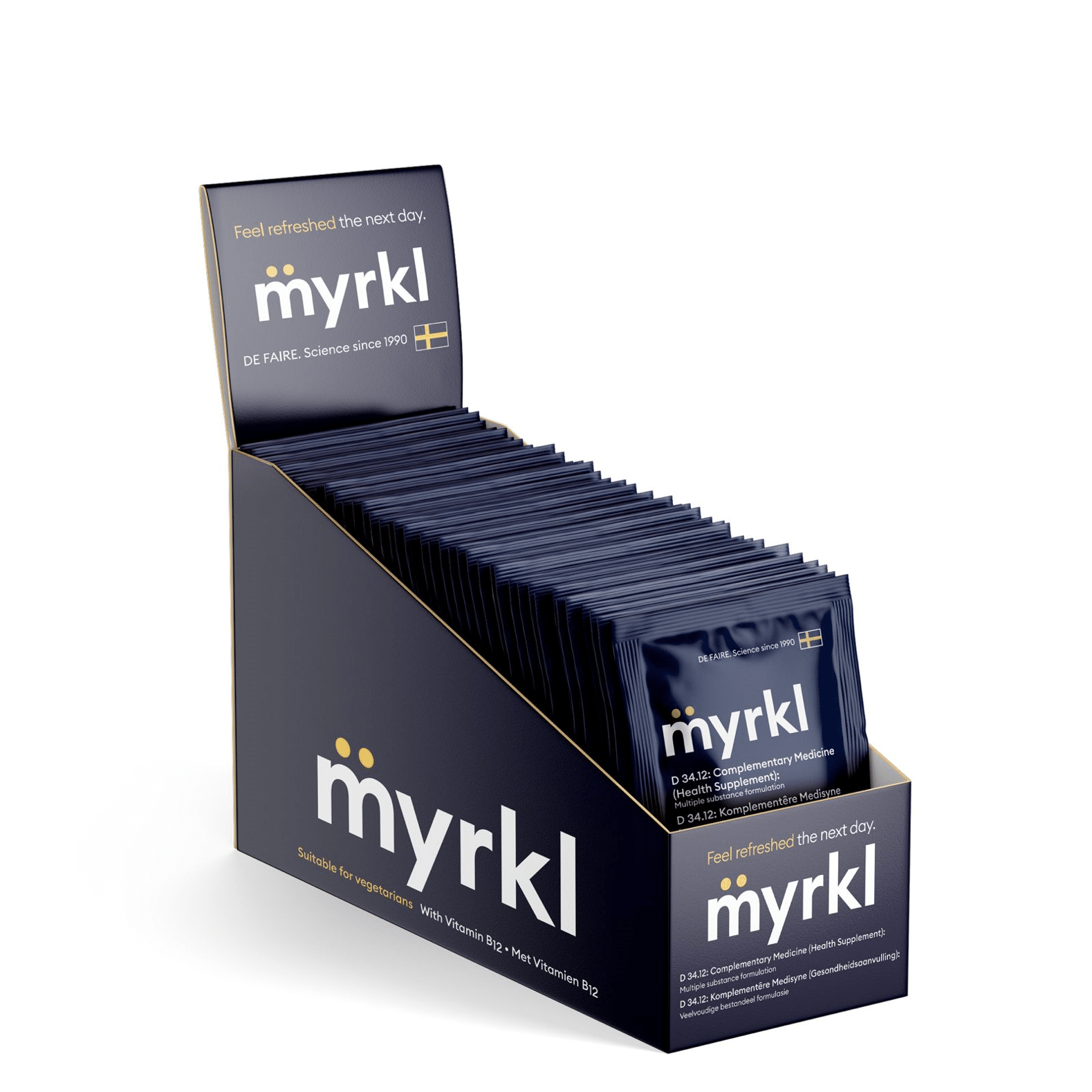 MYRKL - Pre-Drinking Supplement - 25 Sachets