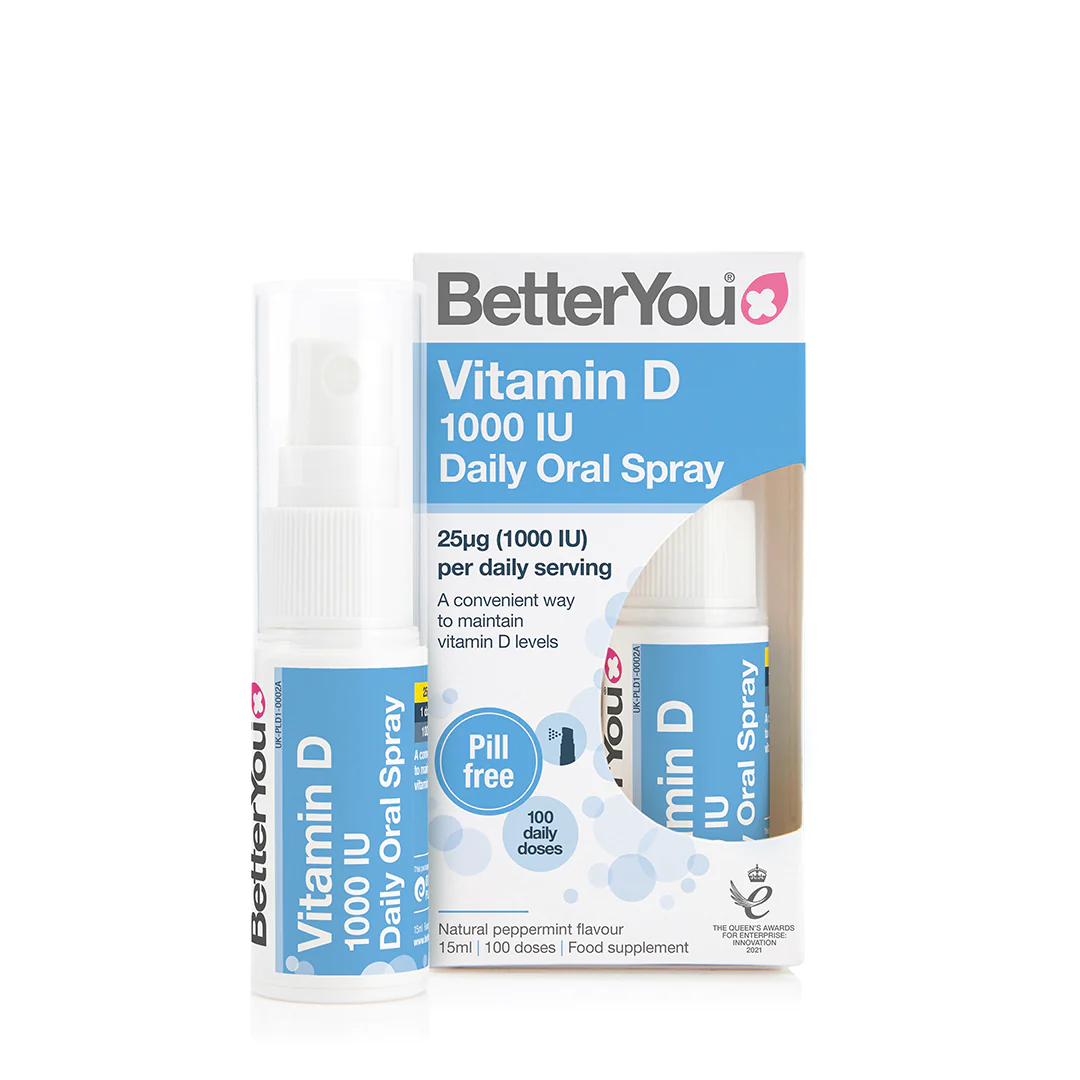 BetterYou - Dlux 1000 Vitamin D Oral Spray 15ml