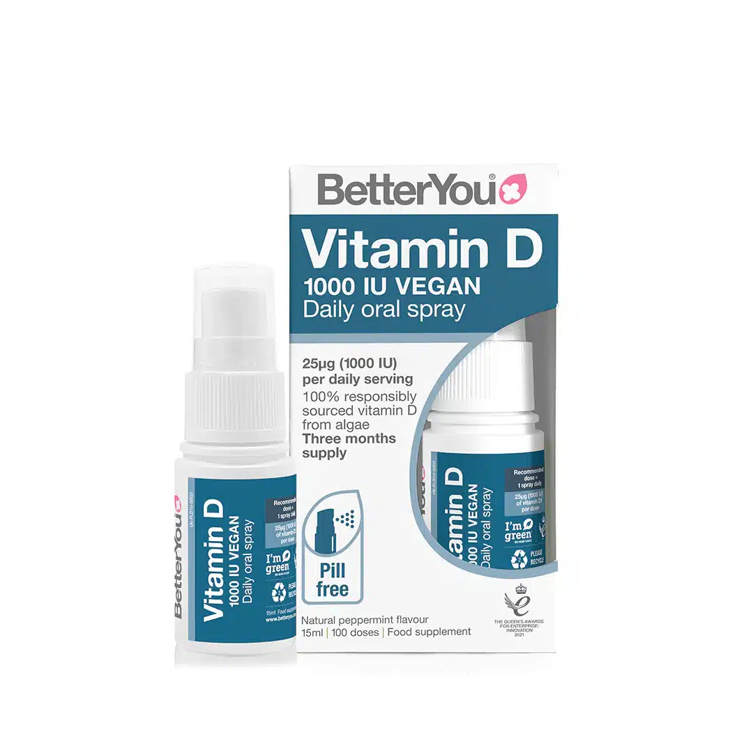 BetterYou - Dlux 1000 Vitamin D Oral Spray Vegan 15ml