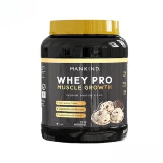 Mankind - Whey Pro Muscle Growth 1.8kg - Cookies And Cream Flavour