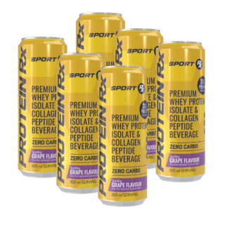 Sport RX - ISO Whey Protein Drink Grape 300ml (shrinks of 6)