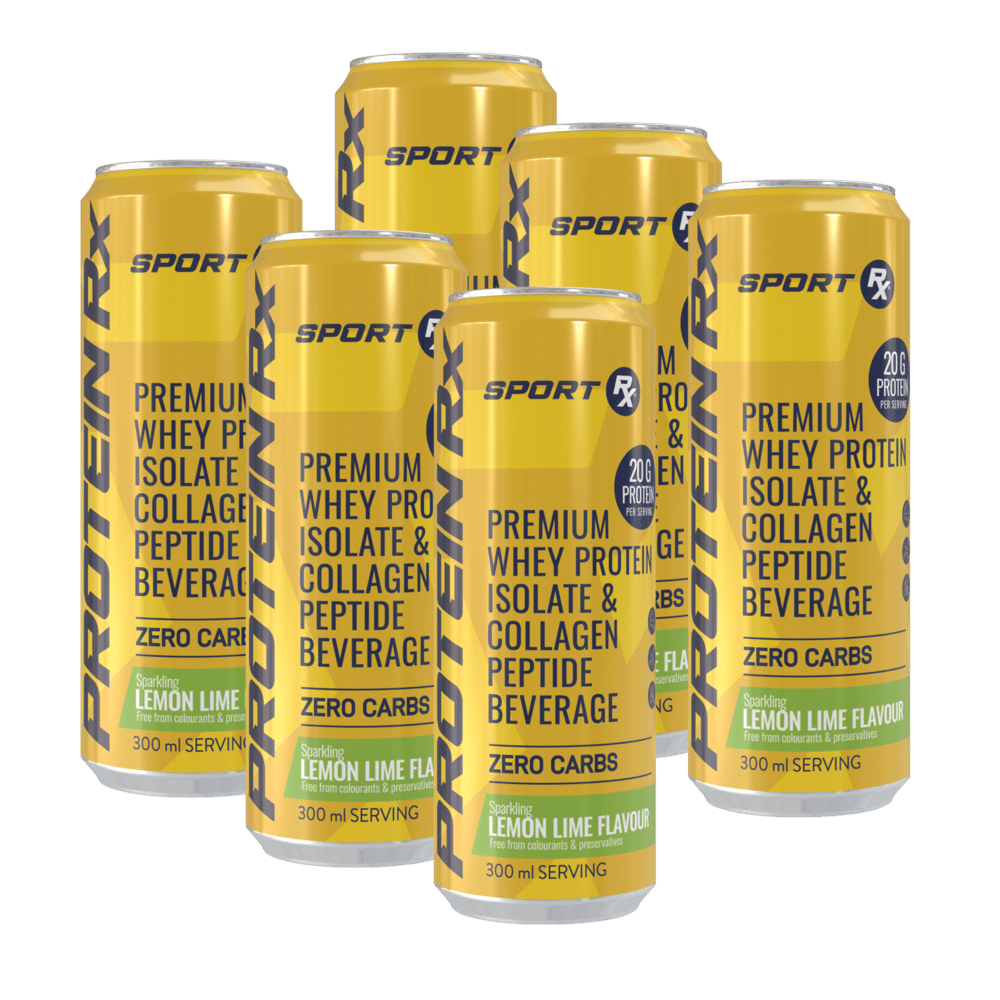Sport RX ISO Whey Protein Drink Lemon Lime 300ml (shrinks of 6)