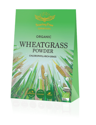 Soaring Free -   Wheatgrass Powder - 200g - Organic