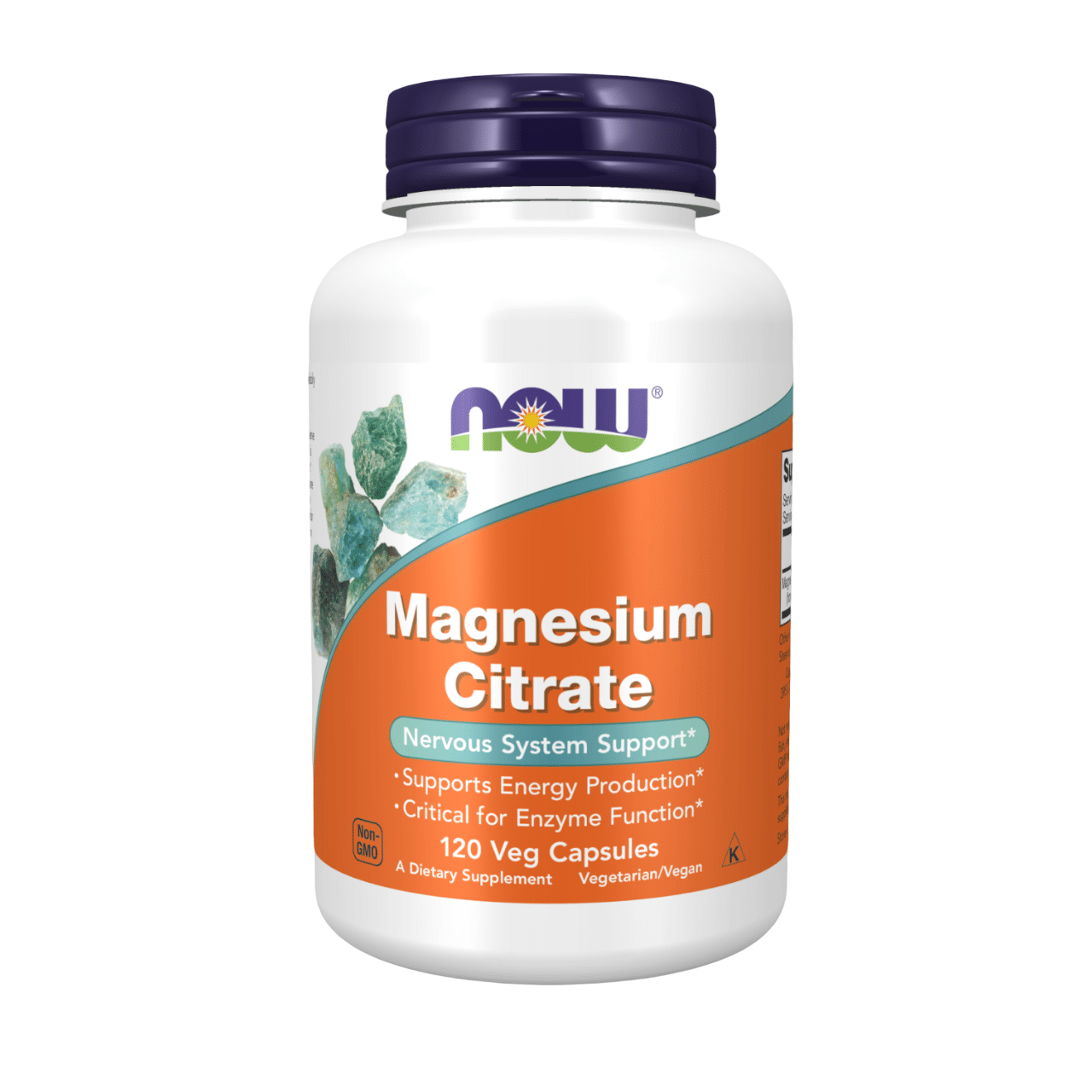 NOW Foods NOW Foods Magnesium Citrate - 120 Veg Capsules