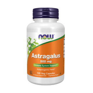 NOW Foods Astragalus 500 mg - 100 Veg Capsules