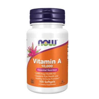 NOW Foods Vitamin A 10000iu - 100 Softgels