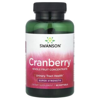 SWANSON - Ultra Cranberry Conc-Super Strength 60 Sgel