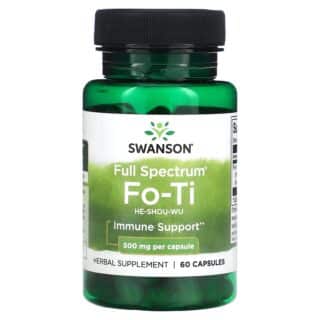 SWANSON - Full Spectrum Fo-Ti 500 Mg 60 Caps