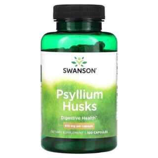 SWANSON - Psyllium Husks 610 Mg 100 Caps