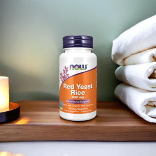 NOW Foods Red Yeast Rice 600 mg - 60 Veg Capsules