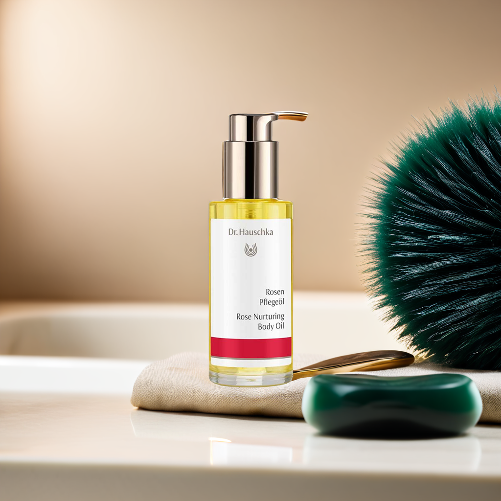 Dr Hauschka Rose Nurturing Body Oil 75ml 3 Dr. Hauschka Rose Nurturing Body Oil 75ml