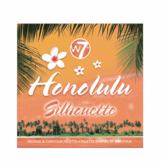 W7 Honolulu Silhouette Bronze & Contour Palette 20