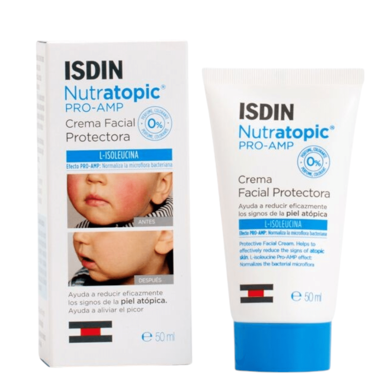ISDIN Nutratopic PRO-AMP® Facial Cream 50ml 1 ISDIN Nutratopic PRO-AMP® Facial Cream 50ml